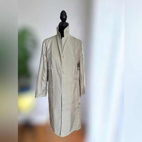 Pierre Cardin Paris Classic Trench Coat Jacket Size XS - Picture 11 of 14